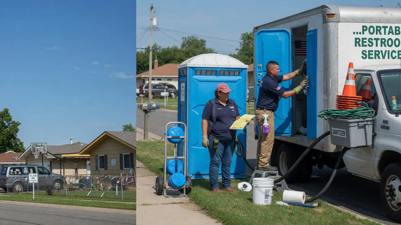 Portable Toilet Rental in Gillespie, IL near me